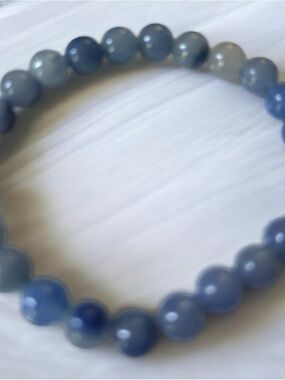 Blue Aventurine 8mm Beaded Stretch Bracelet - Women Jewelry